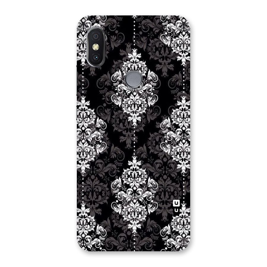 Beautiful Grey Pattern Back Case for Redmi Y2