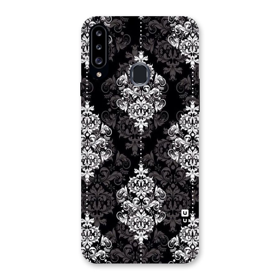 Beautiful Grey Pattern Back Case for Samsung Galaxy A20s