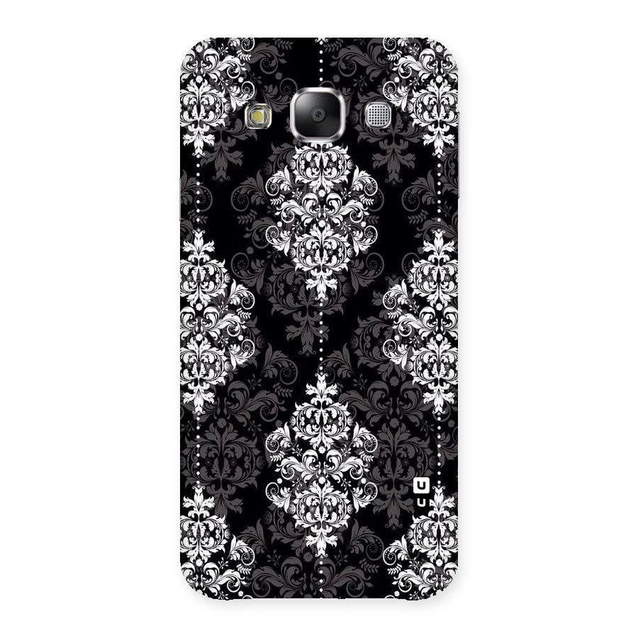 Beautiful Grey Pattern Back Case for Samsung Galaxy E5