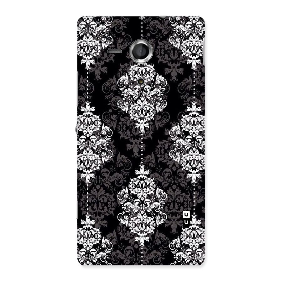 Beautiful Grey Pattern Back Case for Sony Xperia SP