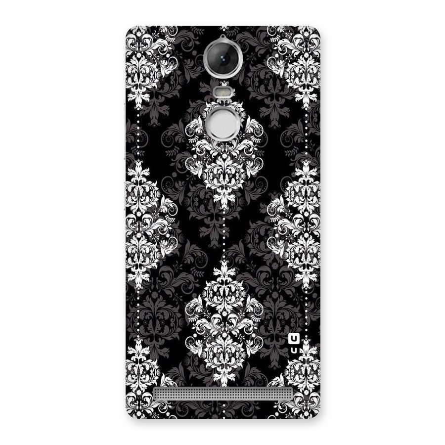 Beautiful Grey Pattern Back Case for Vibe K5 Note