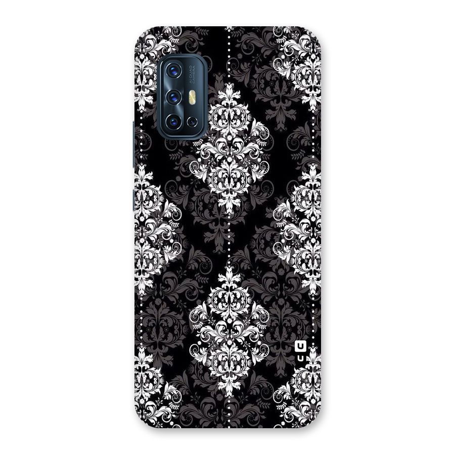 Beautiful Grey Pattern Back Case for Vivo V17