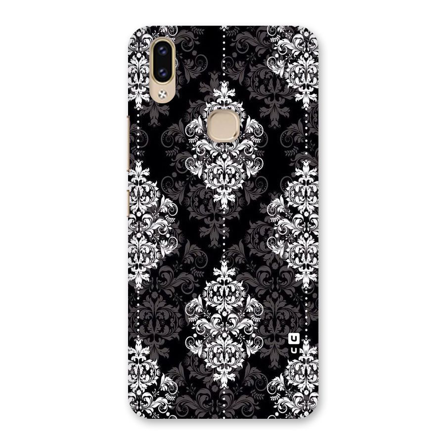 Beautiful Grey Pattern Back Case for Vivo V9 Youth