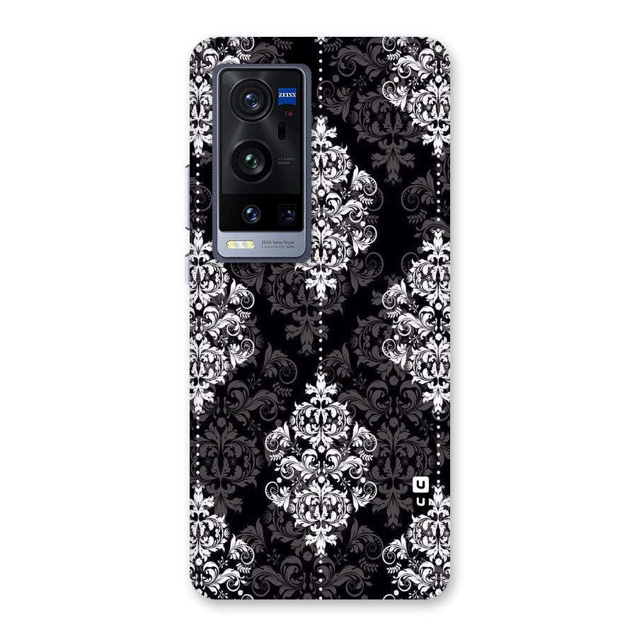 Beautiful Grey Pattern Back Case for Vivo X60 Pro Plus