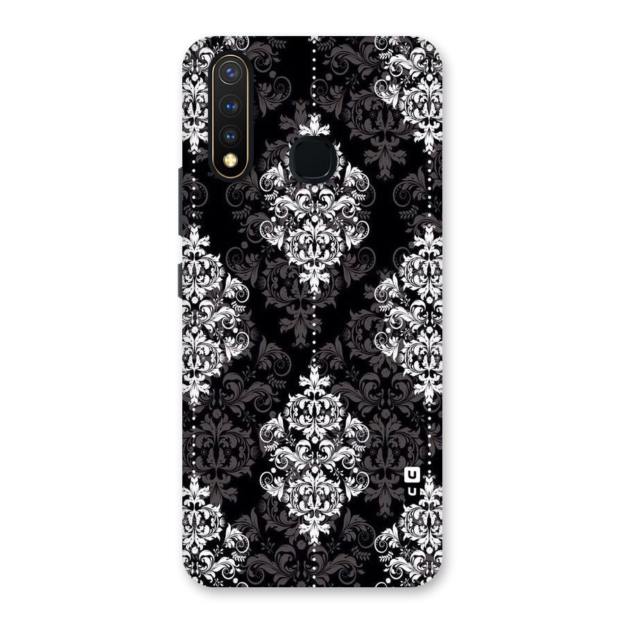 Beautiful Grey Pattern Back Case for Vivo Y19
