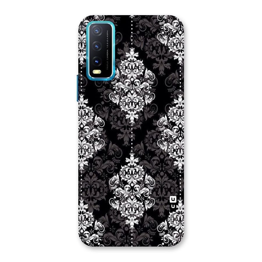 Beautiful Grey Pattern Back Case for Vivo Y20G