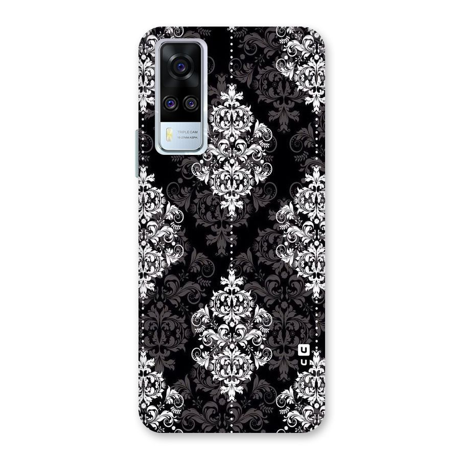 Beautiful Grey Pattern Back Case for Vivo Y31