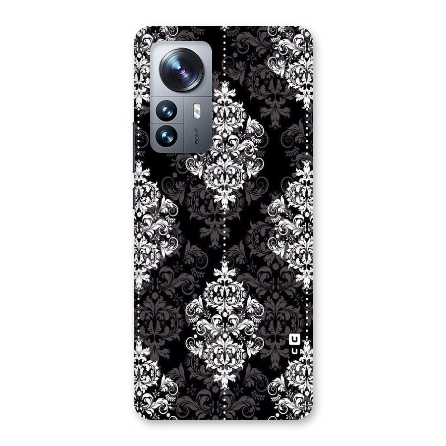 Beautiful Grey Pattern Back Case for Xiaomi 12 Pro