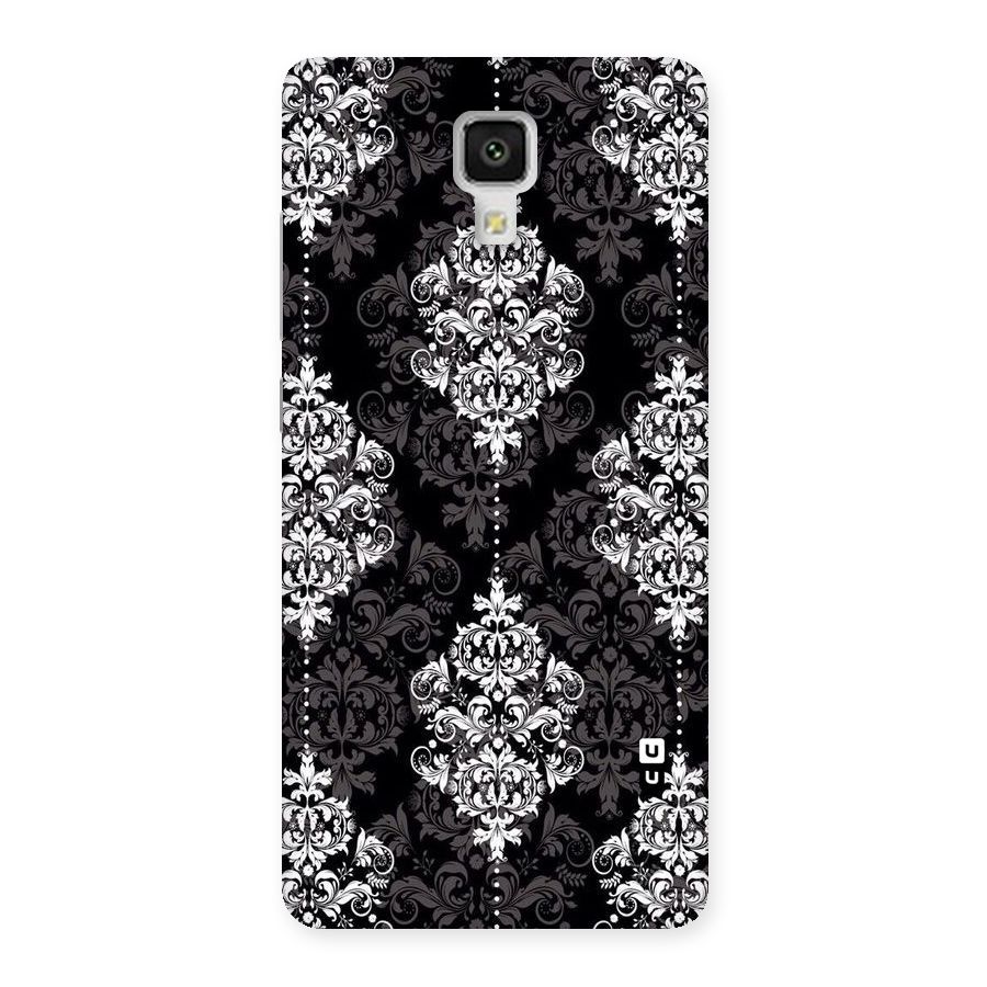 Beautiful Grey Pattern Back Case for Xiaomi Mi 4