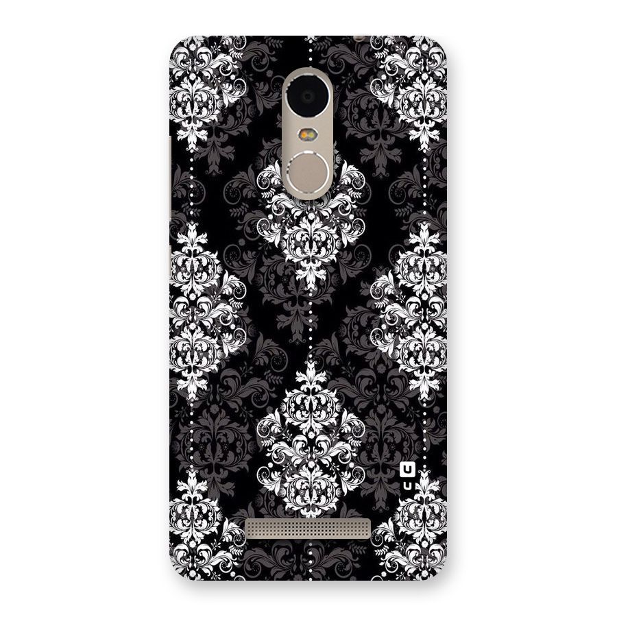 Beautiful Grey Pattern Back Case for Xiaomi Redmi Note 3