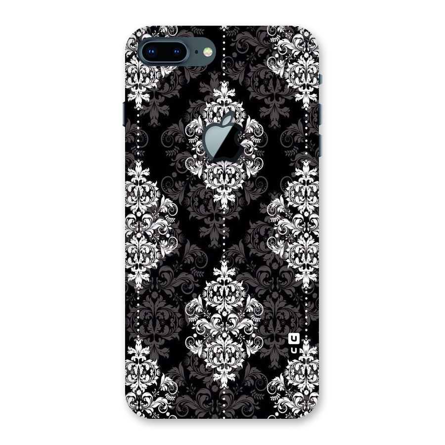 Beautiful Grey Pattern Back Case for iPhone 7 Plus Apple Cut