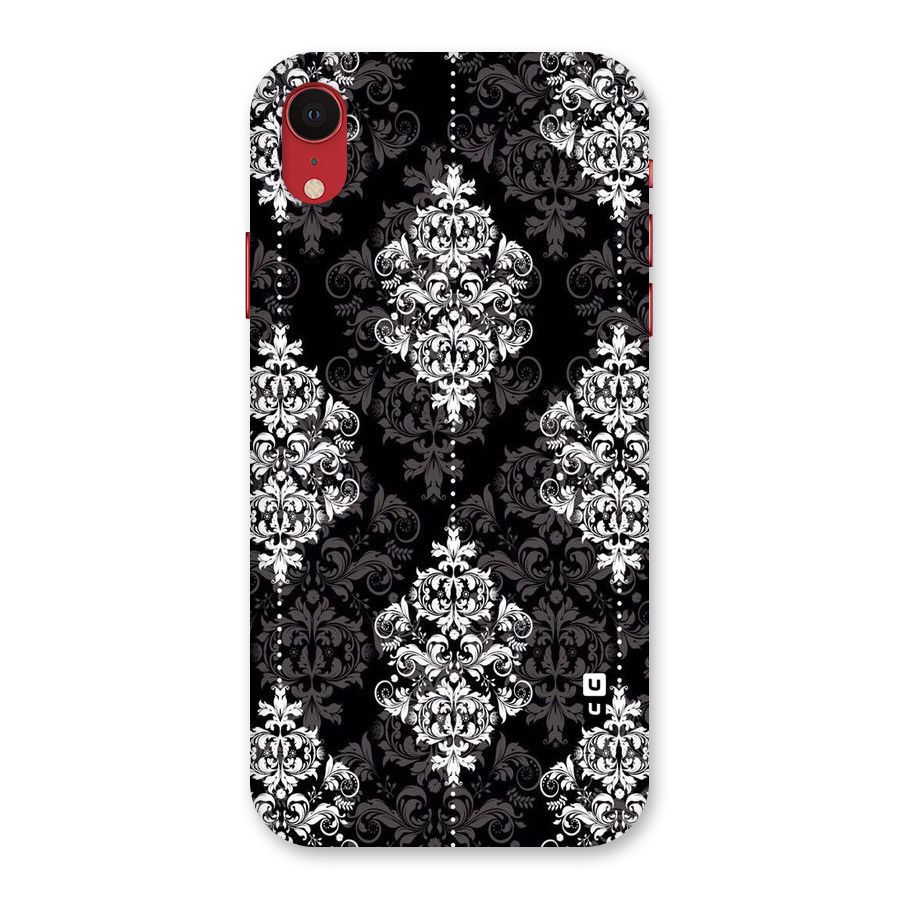 Beautiful Grey Pattern Back Case for iPhone XR