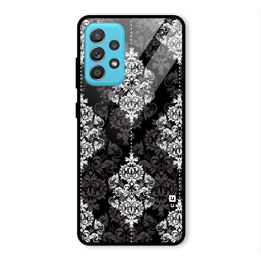 Beautiful Grey Pattern Glass Back Case for Galaxy A52s 5G