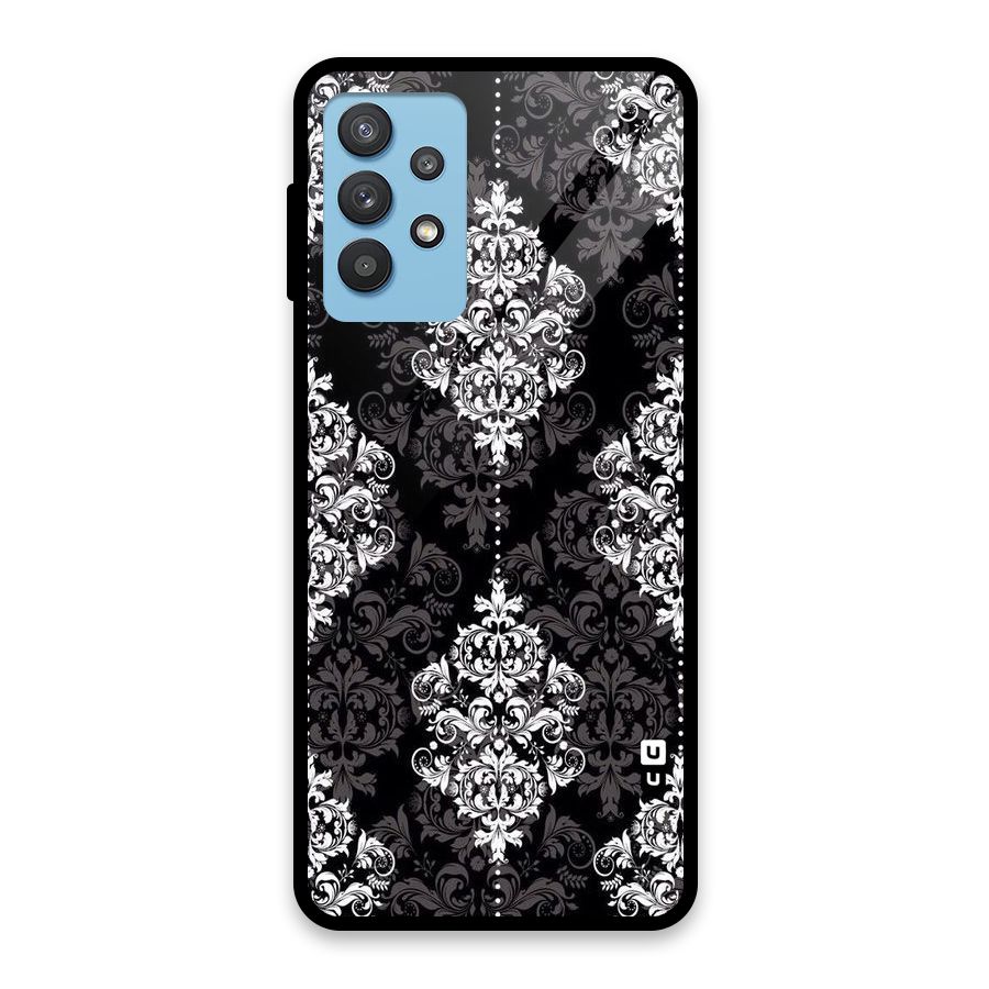 Beautiful Grey Pattern Glass Back Case for Galaxy M32 5G