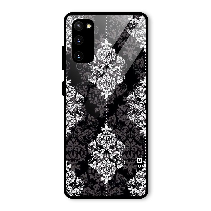 Beautiful Grey Pattern Glass Back Case for Galaxy S20 FE 5G
