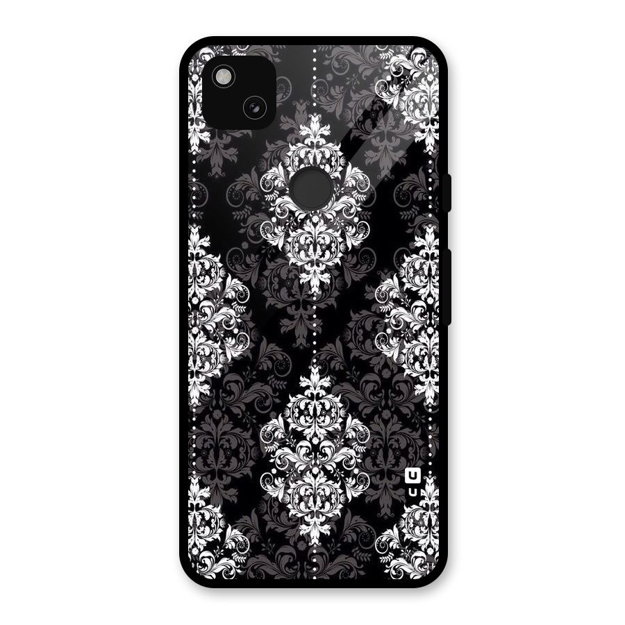 Beautiful Grey Pattern Glass Back Case for Google Pixel 4a