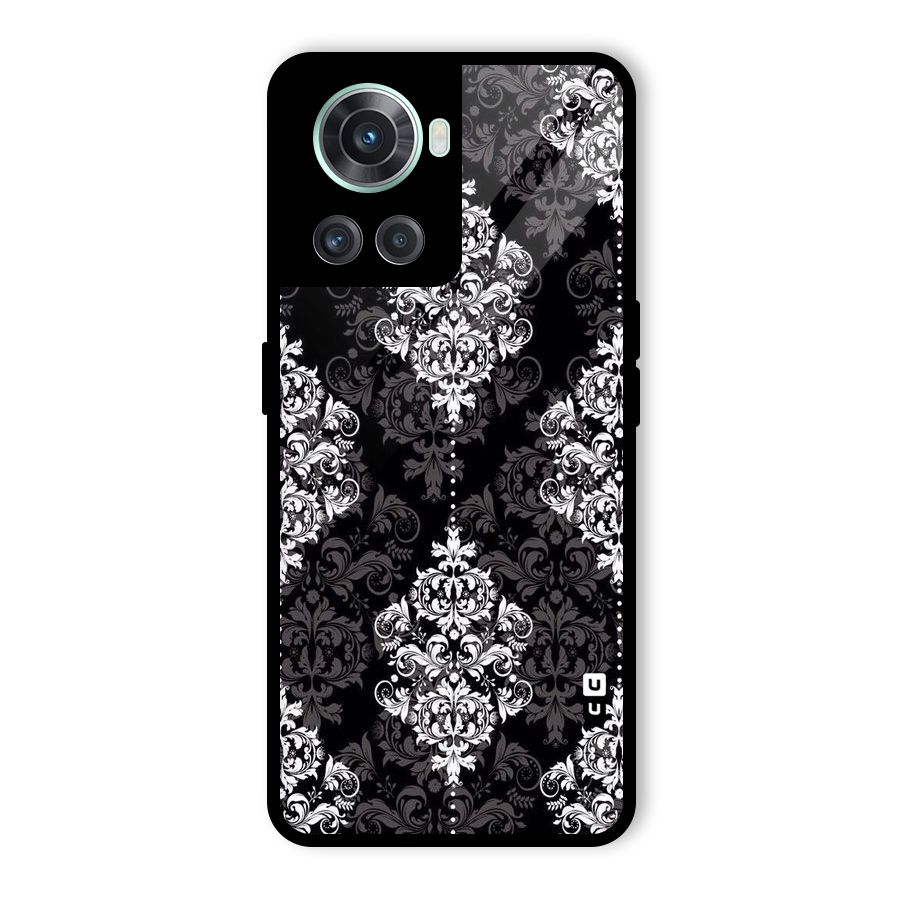 Beautiful Grey Pattern Glass Back Case for OnePlus 10R