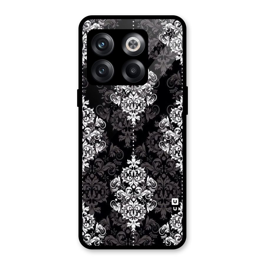 Beautiful Grey Pattern Glass Back Case for OnePlus 10T