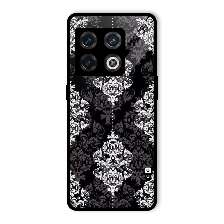 Beautiful Grey Pattern Glass Back Case for OnePlus 10 Pro 5G