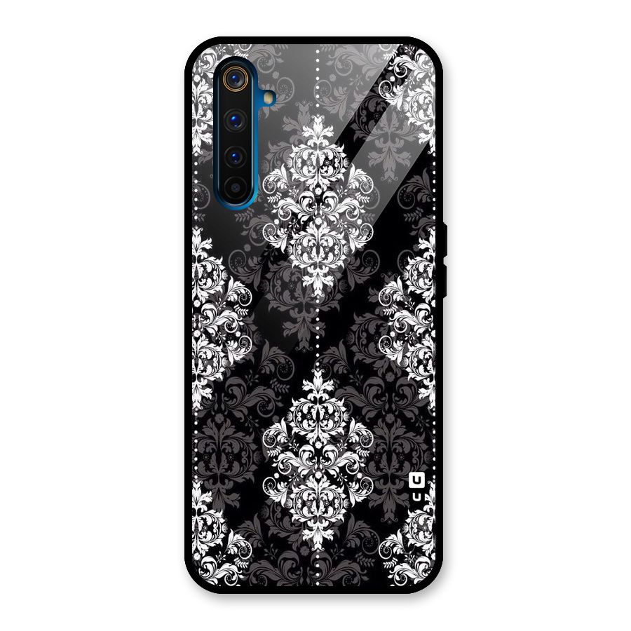 Beautiful Grey Pattern Glass Back Case for Realme 6 Pro