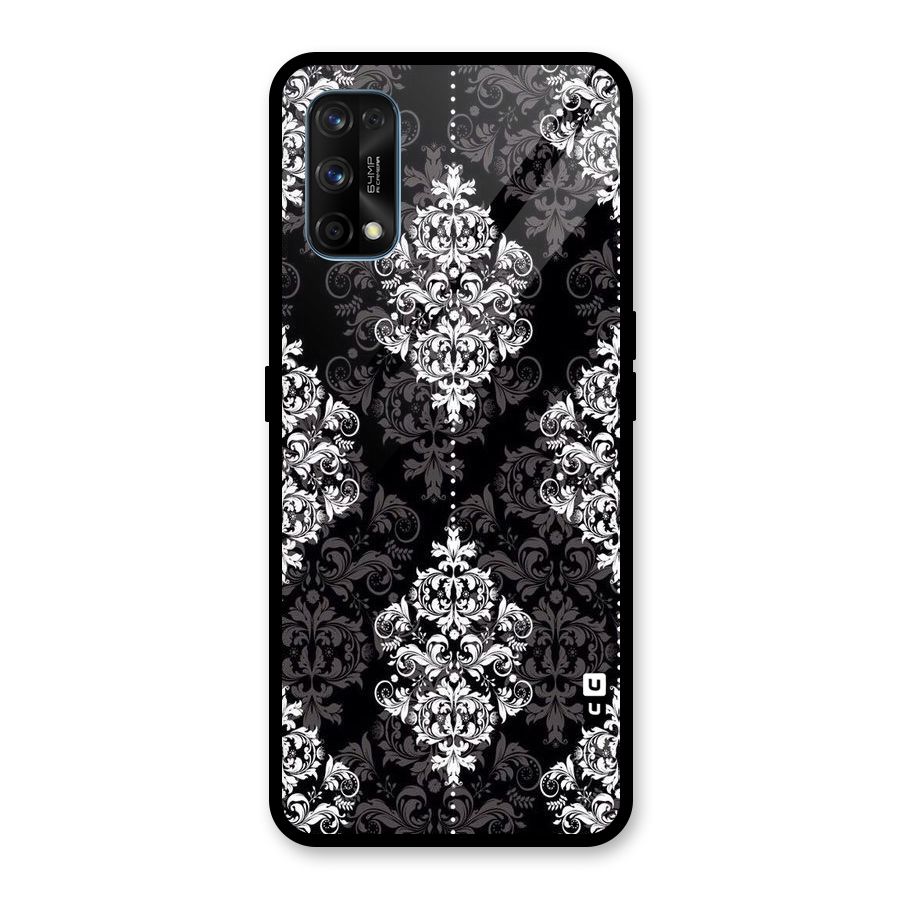 Beautiful Grey Pattern Glass Back Case for Realme 7 Pro