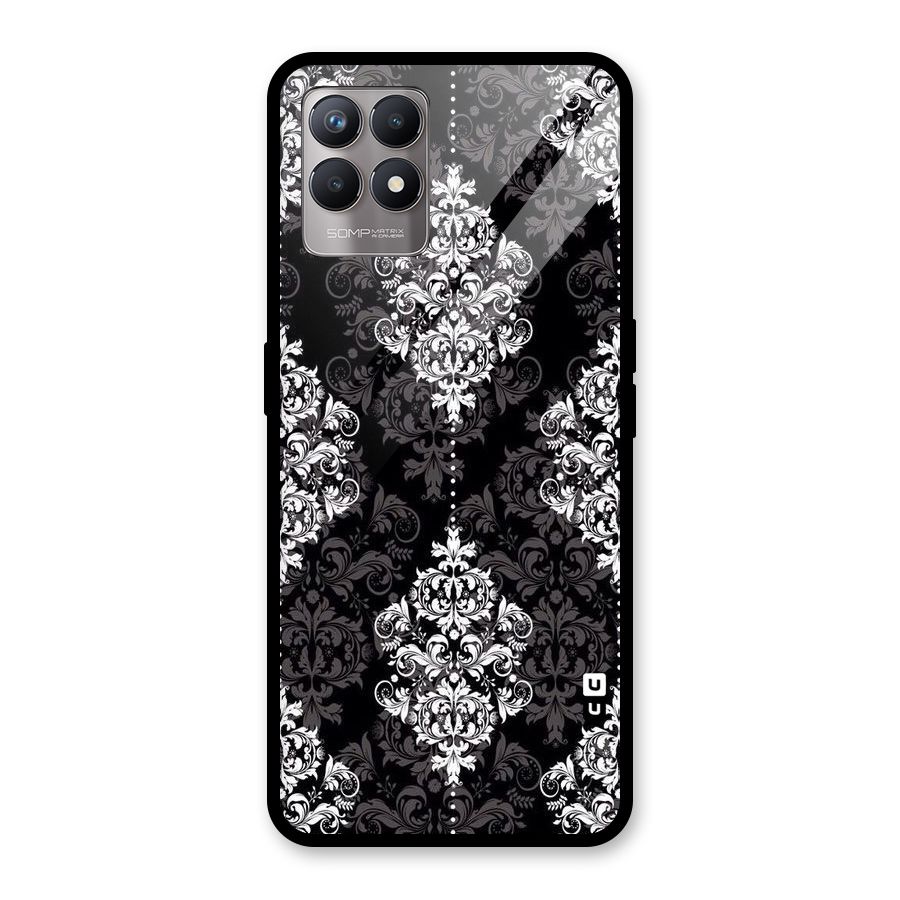 Beautiful Grey Pattern Glass Back Case for Realme Narzo 50