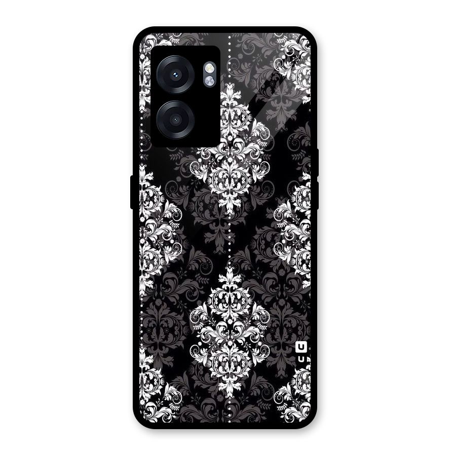 Beautiful Grey Pattern Glass Back Case for Realme Narzo 50 5G