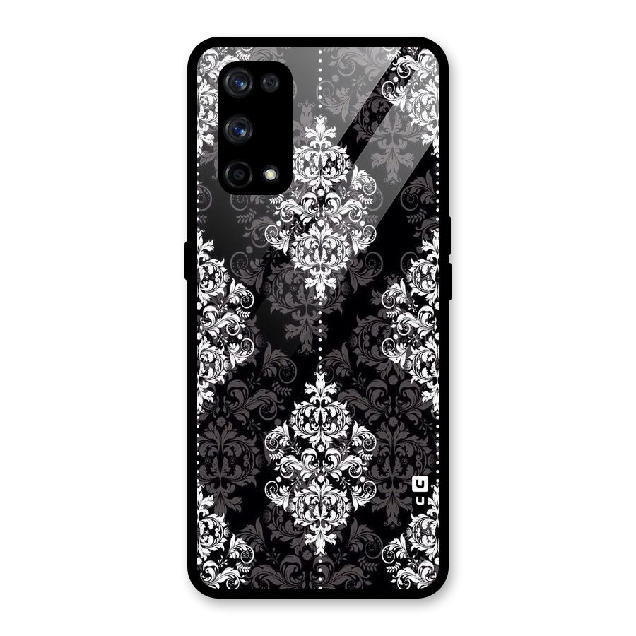 Beautiful Grey Pattern Glass Back Case for Realme X7 Pro