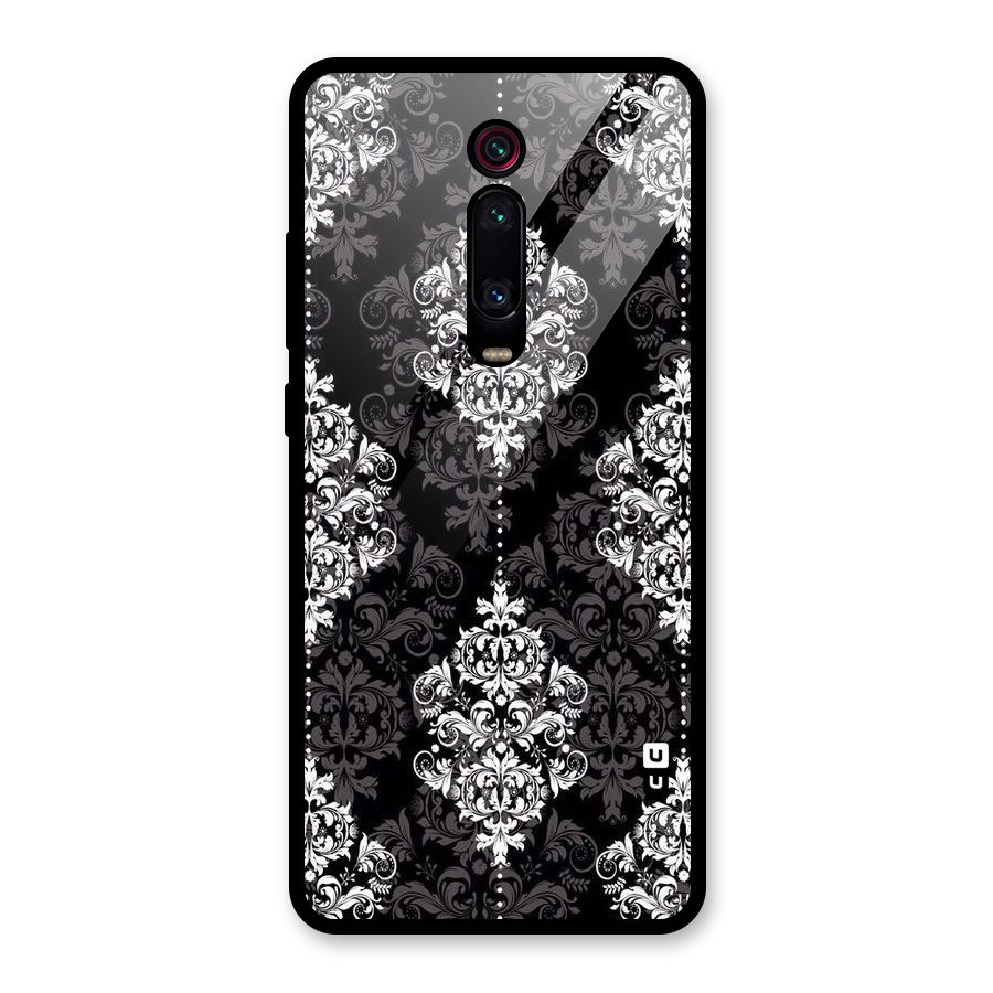 Beautiful Grey Pattern Glass Back Case for Redmi K20 Pro