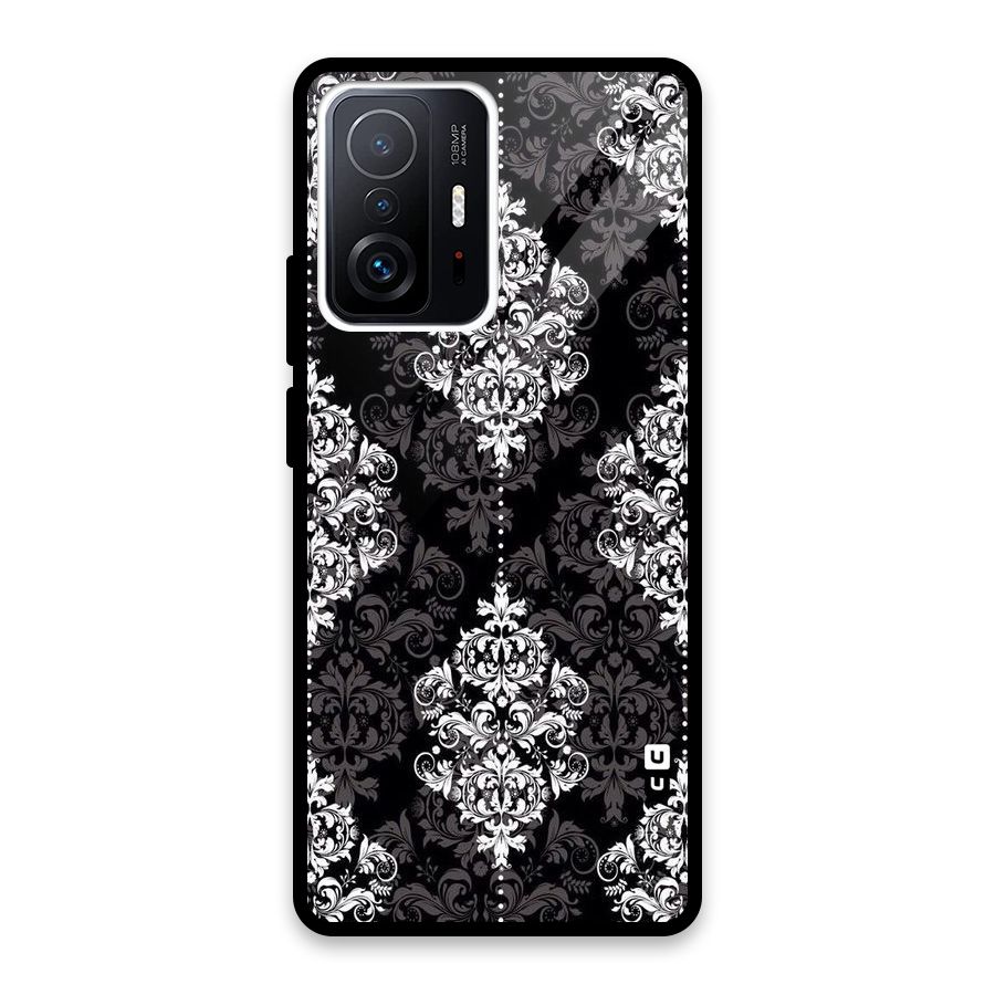 Beautiful Grey Pattern Glass Back Case for Xiaomi 11T Pro