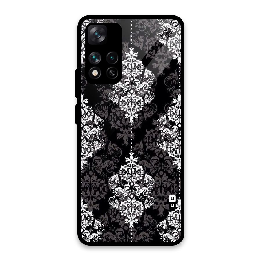Beautiful Grey Pattern Glass Back Case for Xiaomi 11i HyperCharge 5G