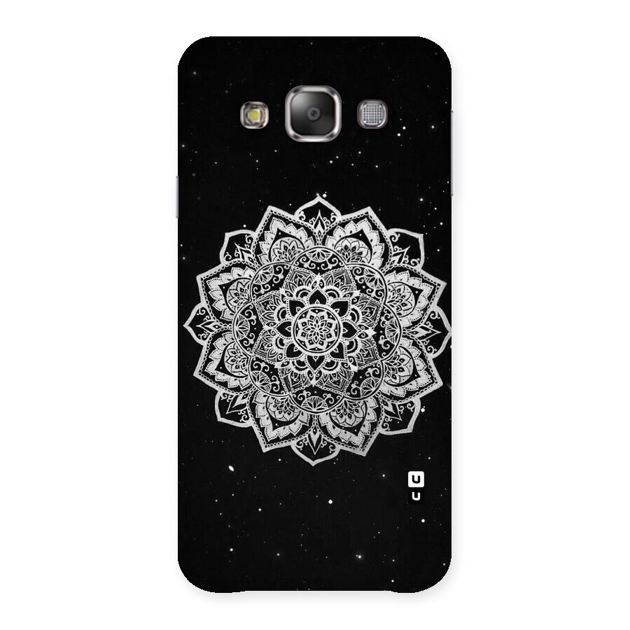 Beautiful Mandala Design Back Case for Galaxy E7