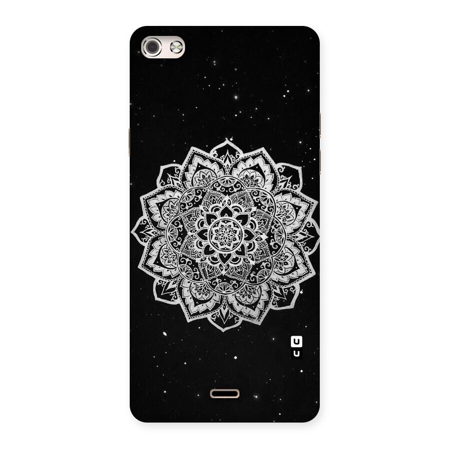 Beautiful Mandala Design Back Case for Micromax Canvas Silver 5