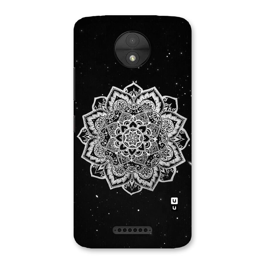 Beautiful Mandala Design Back Case for Moto C