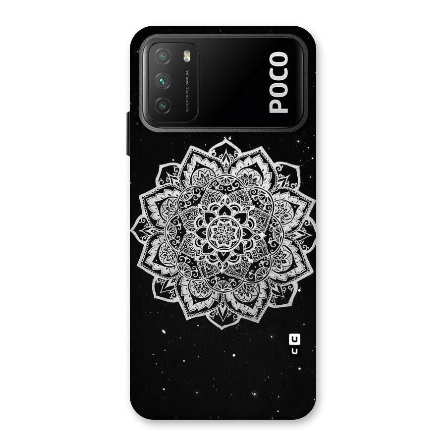 Beautiful Mandala Design Back Case for Poco M3