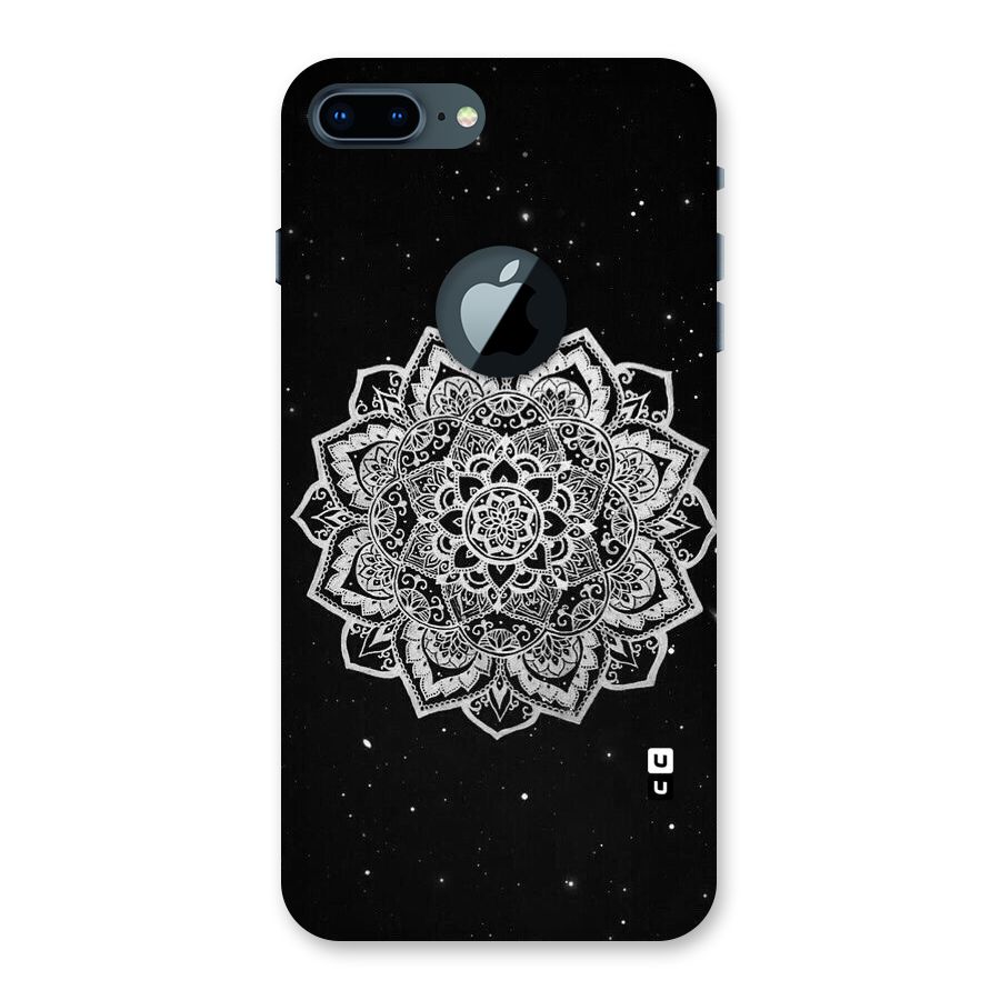 Beautiful Mandala Design Back Case for iPhone 7 Plus Logo Cut