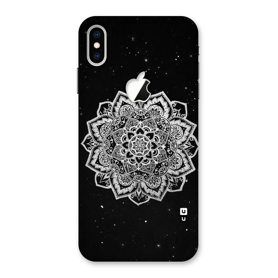 Beautiful Mandala Design Back Case for iPhone XS Max Apple Cut