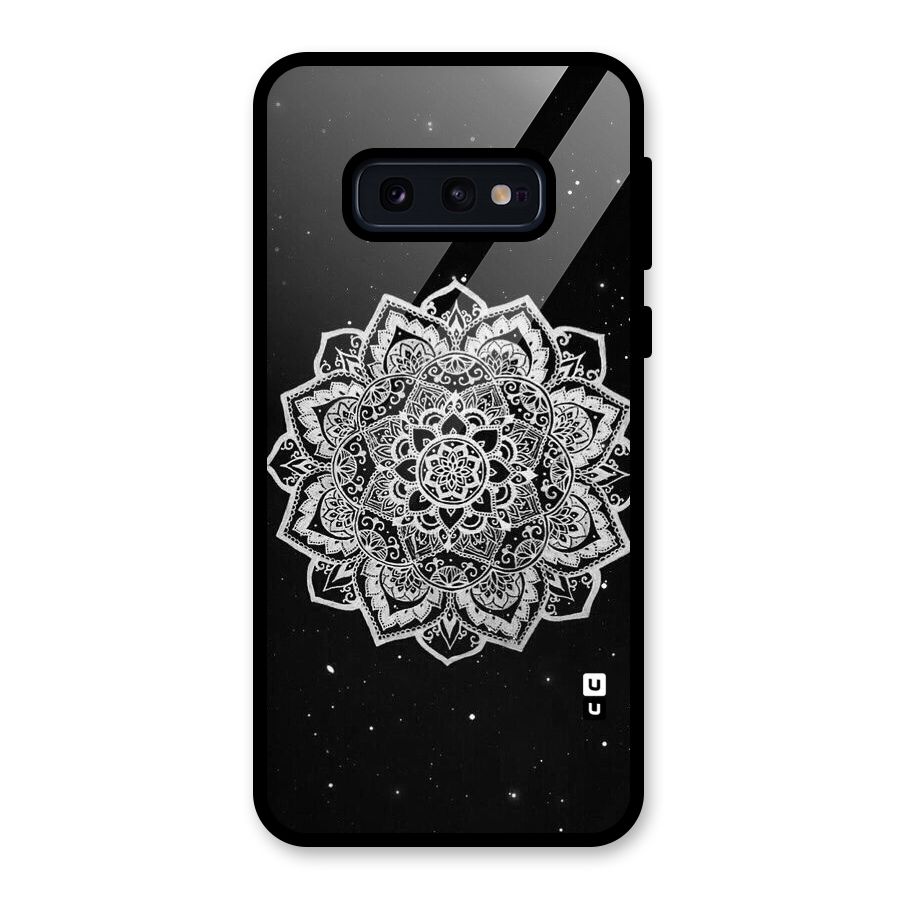 Beautiful Mandala Design Glass Back Case for Galaxy S10e