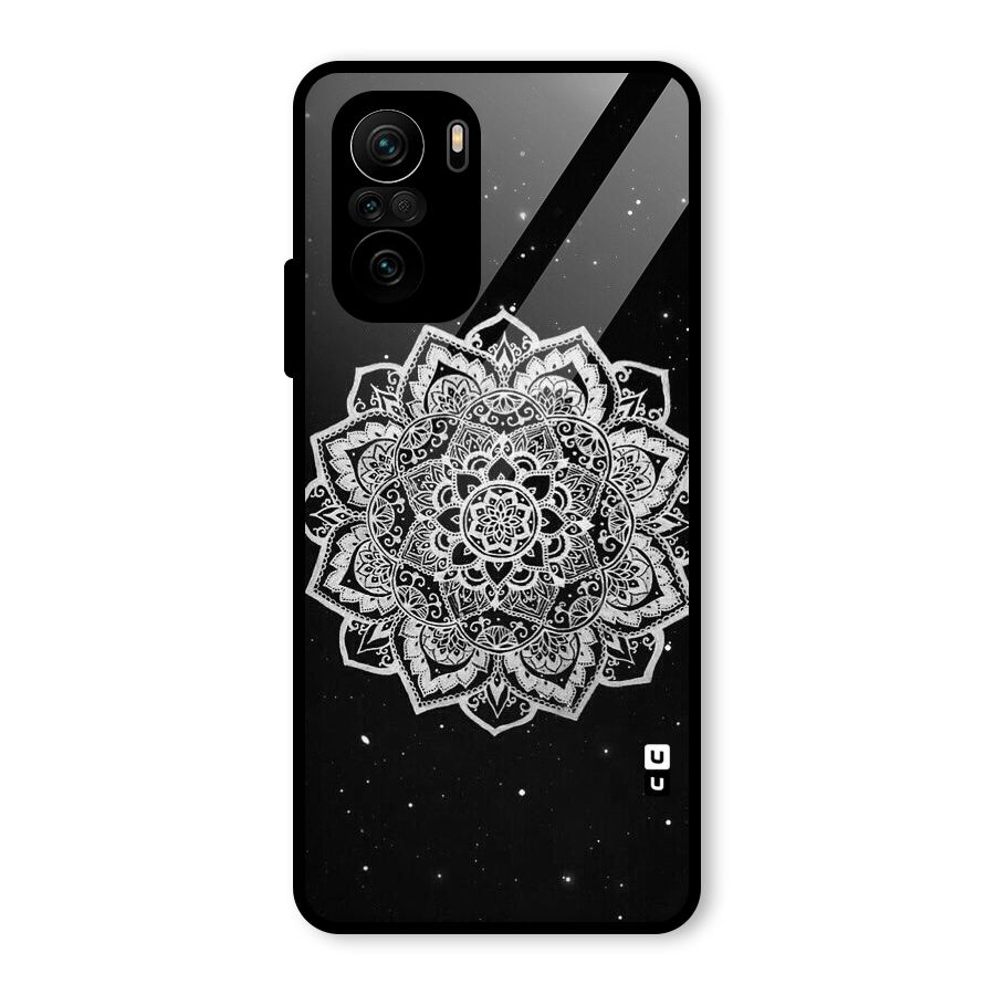 Beautiful Mandala Design Glass Back Case for Mi 11X Pro