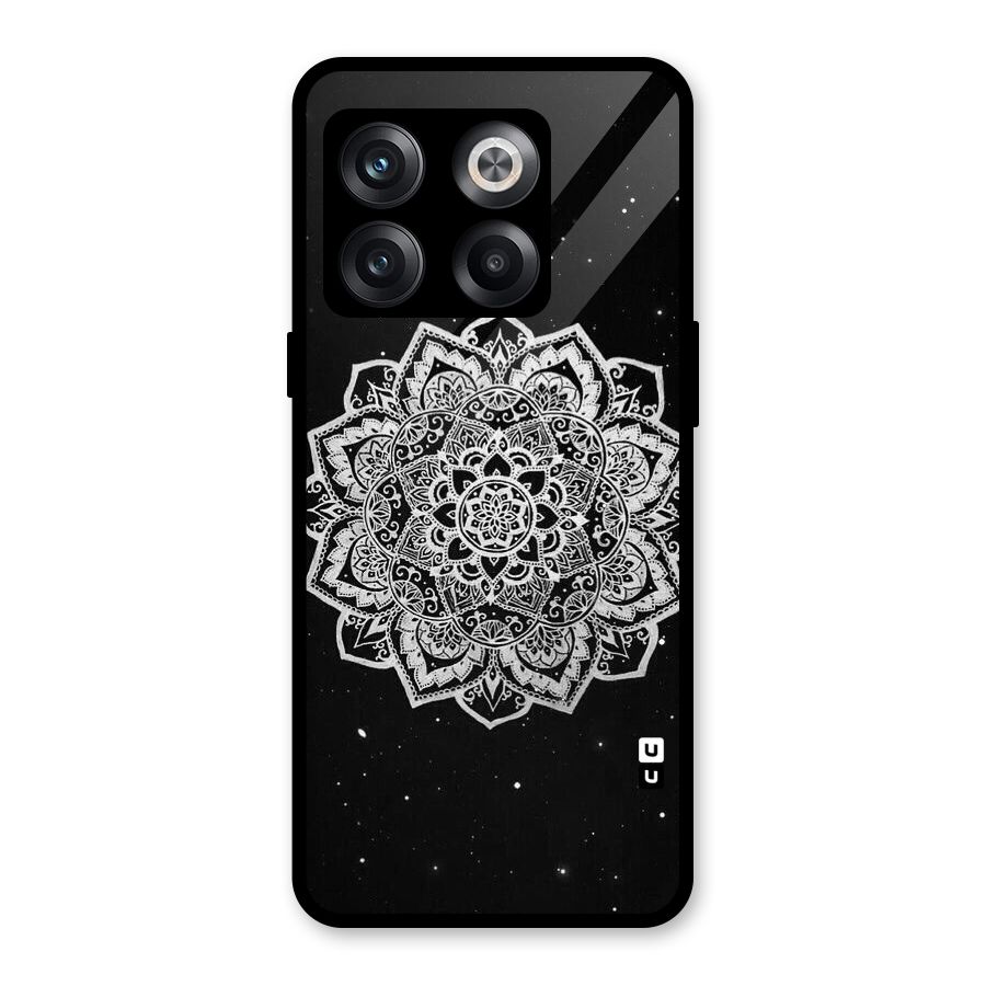 Beautiful Mandala Design Glass Back Case for OnePlus 10T