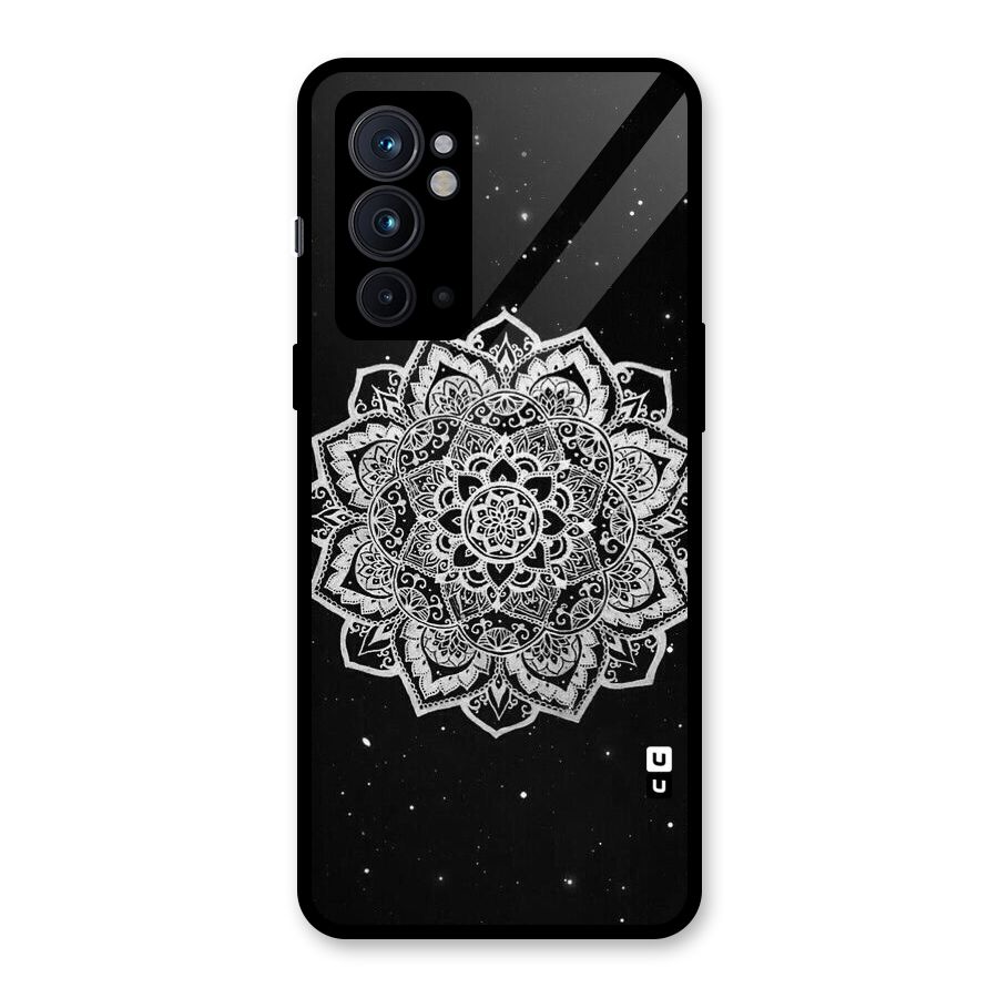 Beautiful Mandala Design Glass Back Case for OnePlus 9RT 5G