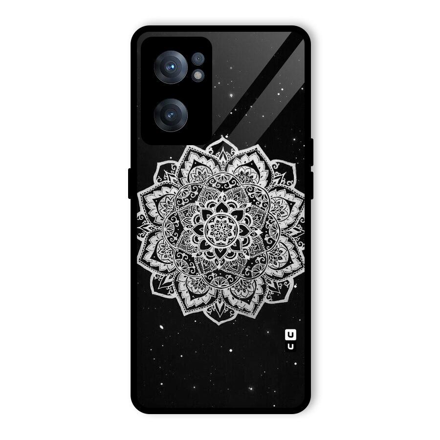 Beautiful Mandala Design Glass Back Case for OnePlus Nord CE 2 5G