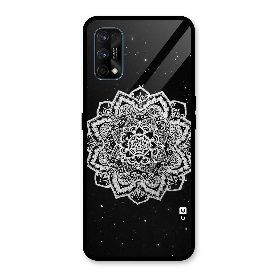 Beautiful Mandala Design Glass Back Case for Realme 7 Pro