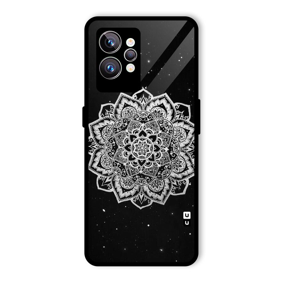 Beautiful Mandala Design Glass Back Case for Realme GT2 Pro