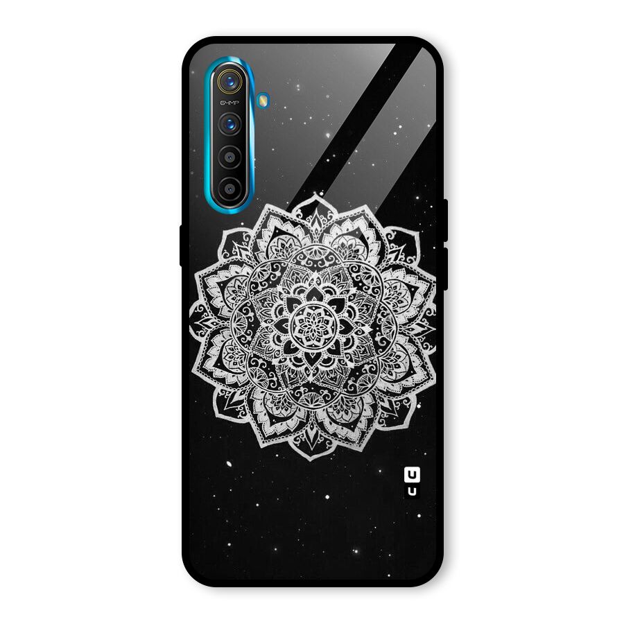 Beautiful Mandala Design Glass Back Case for Realme X2