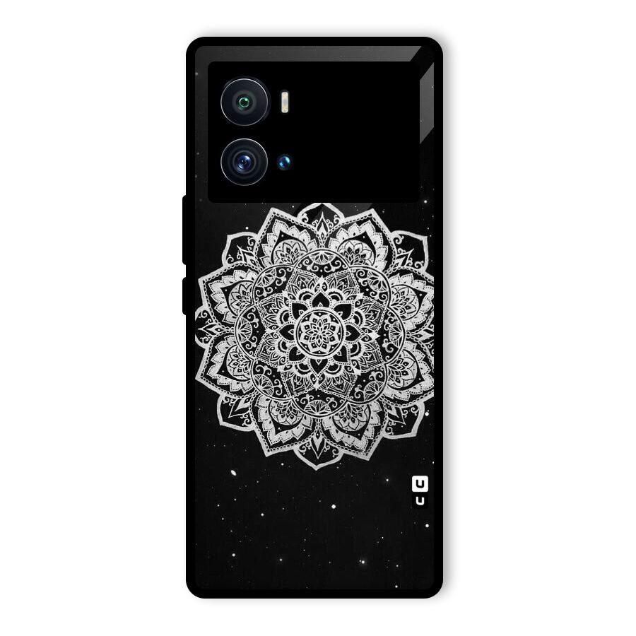 Beautiful Mandala Design Glass Back Case for Vivo iQOO 9 Pro