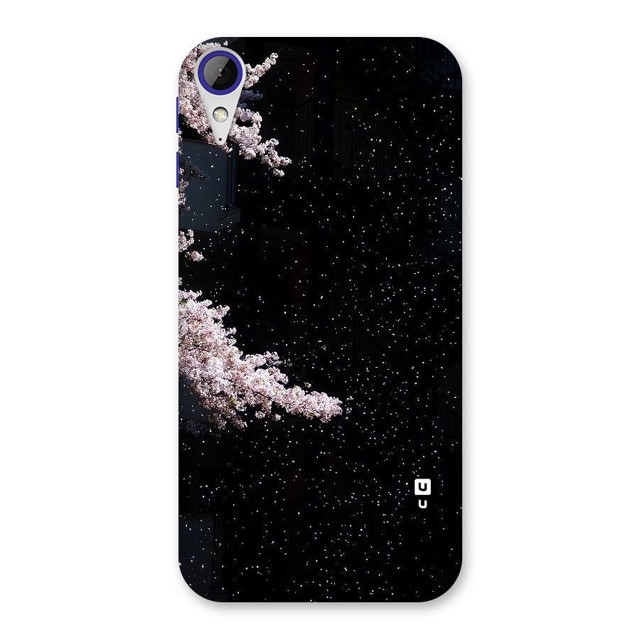 Beautiful Night Sky Flowers Back Case for Desire 830