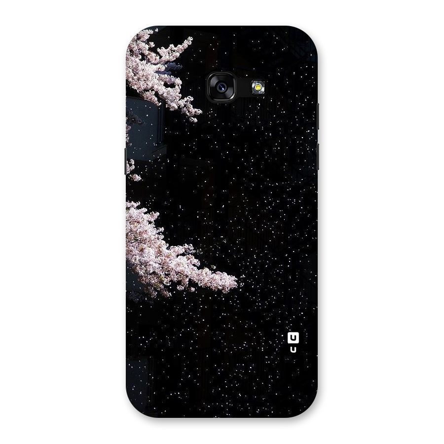 Beautiful Night Sky Flowers Back Case for Galaxy A5 2017