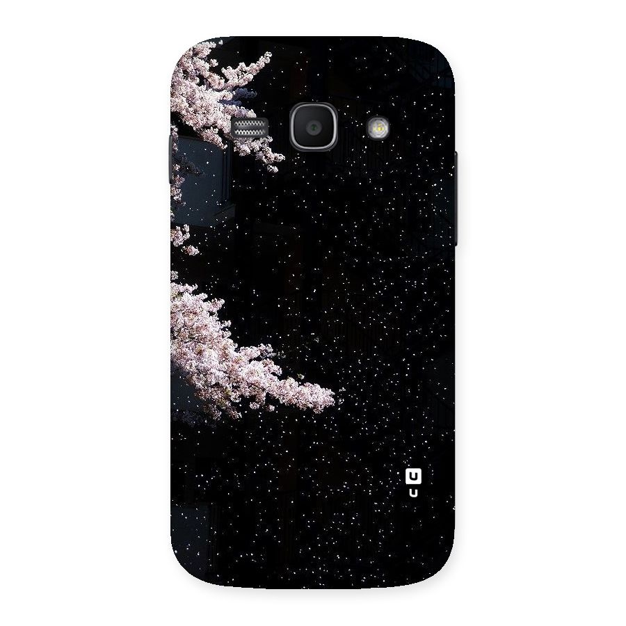 Beautiful Night Sky Flowers Back Case for Galaxy Ace 3