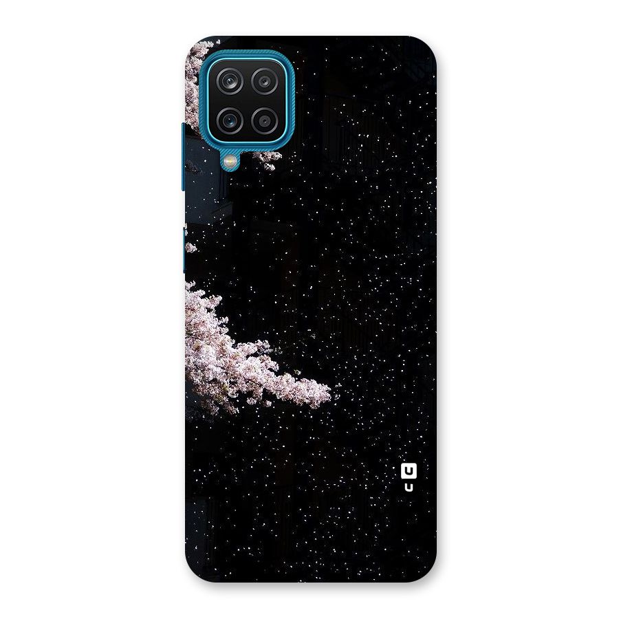 Beautiful Night Sky Flowers Back Case for Galaxy F12